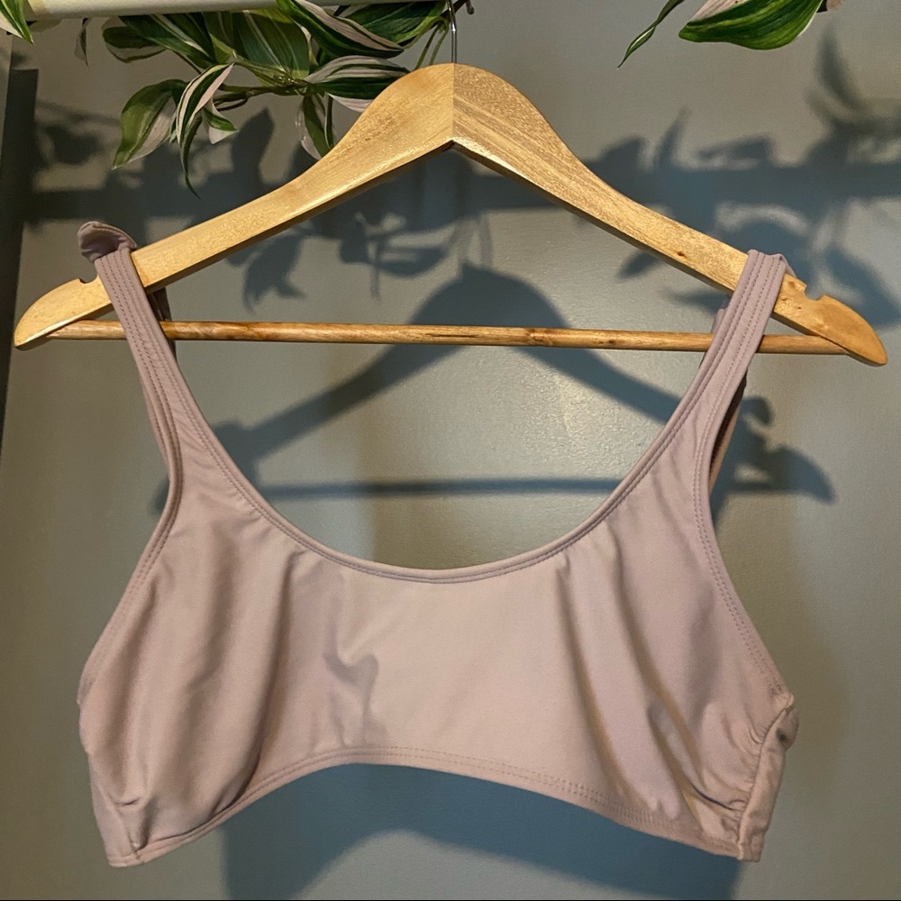 mauve bikini top